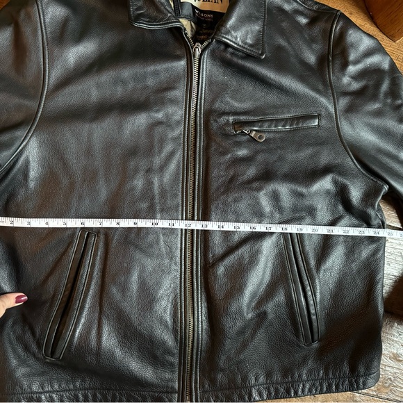 Wilson’s leather jacket - M. Julian mens - Picture 12 of 12